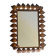 Spanish Mid-Century Wrought Iron Mirror with Foliage Frame, Circa 1950s