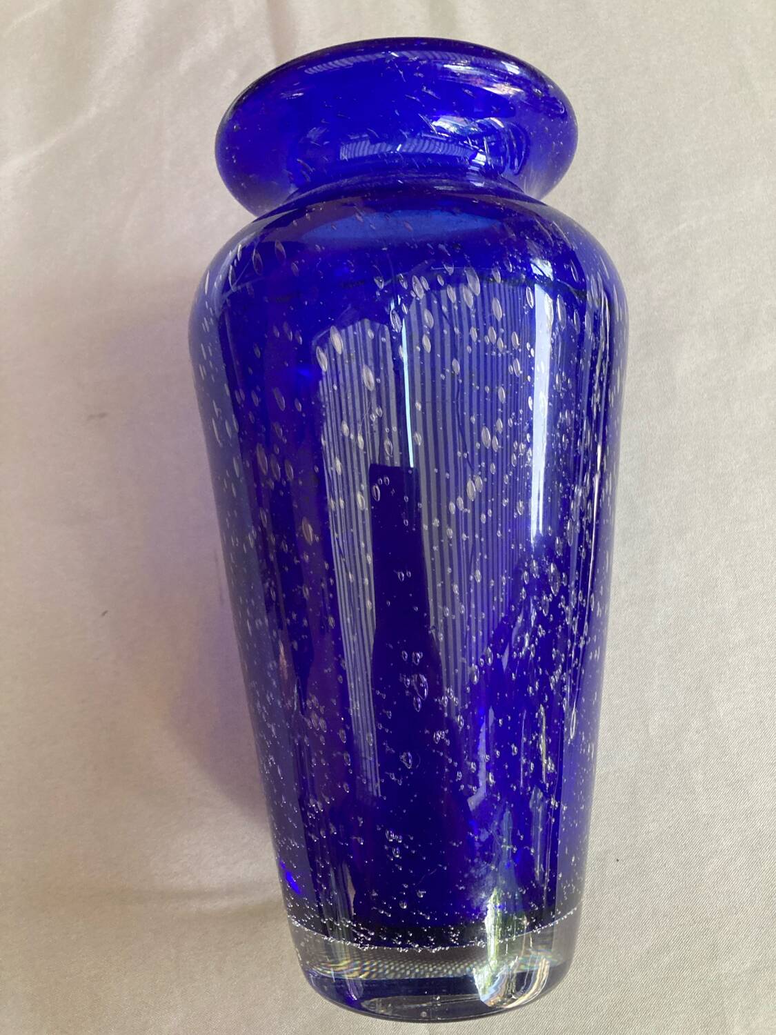 Blue vase