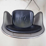 Set of 4 swivel armchairs "Iuta" by Antonio Citterio for B&B Italia