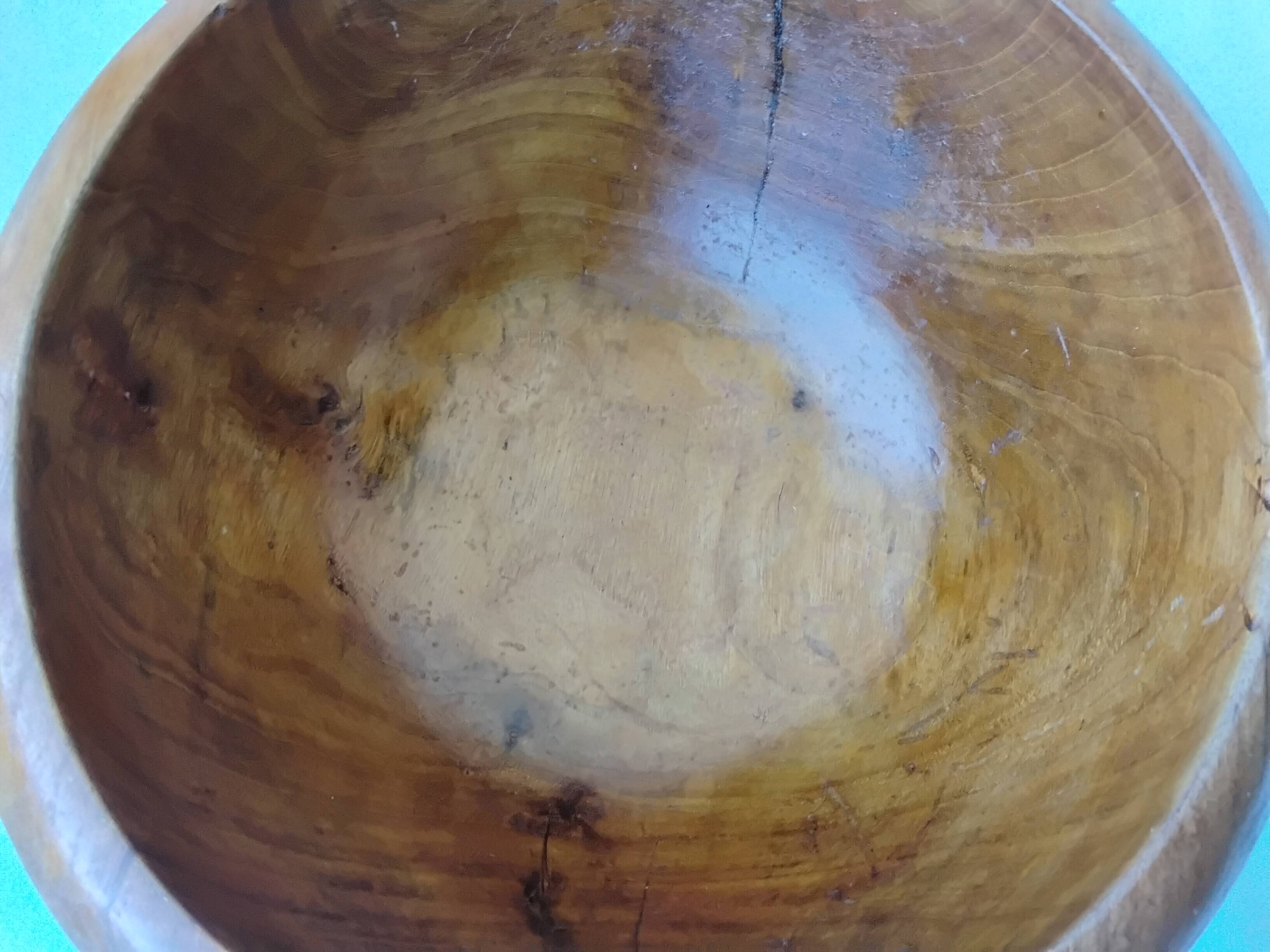 Saladier en bois d'Olivier