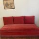 Vintage velvet daybed bench