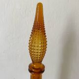 Carafe italienne Empoli pointes diamant 1970