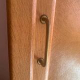 Scandinavian wardrobe with compass legs