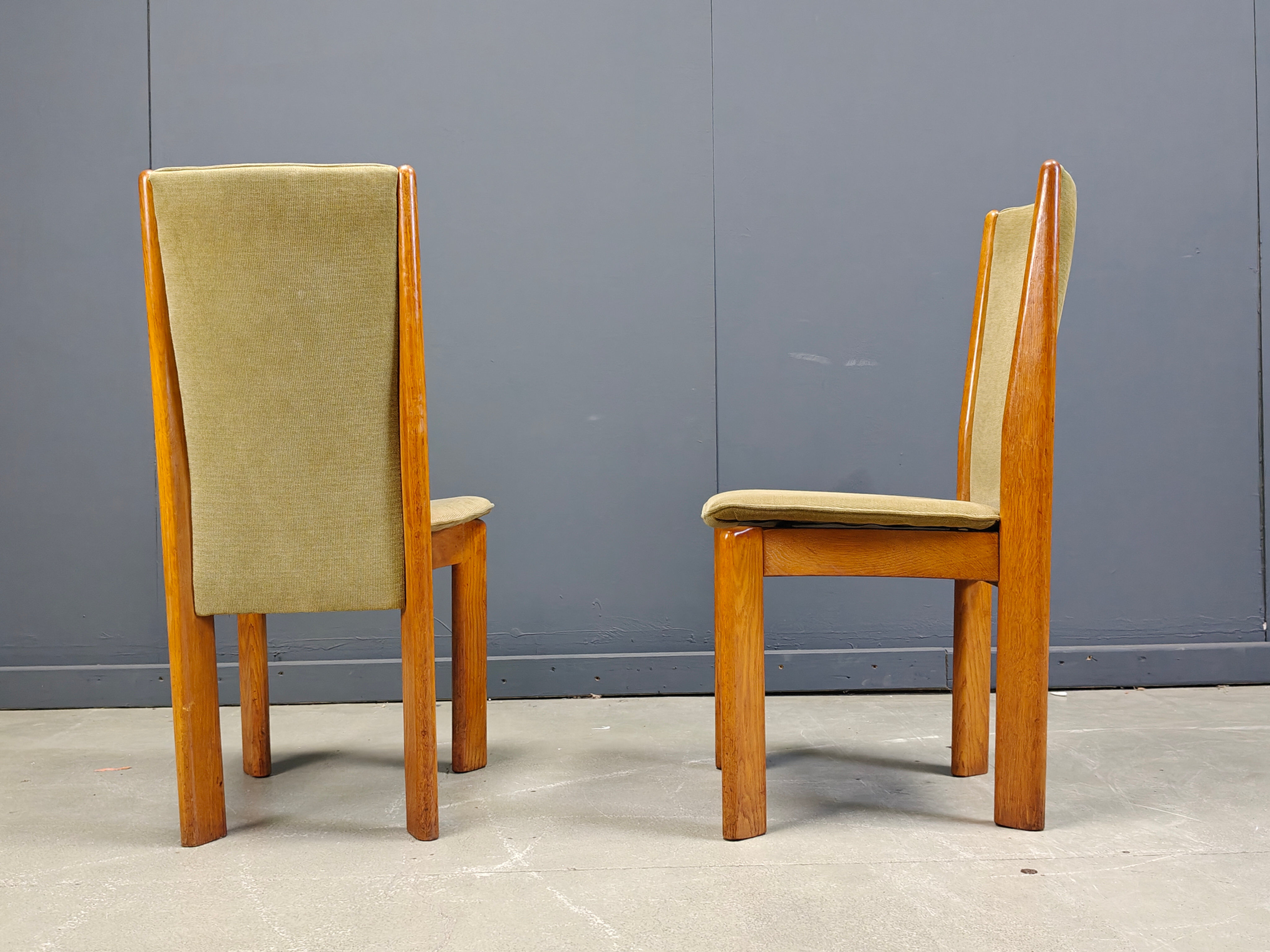 Vintage Danish dining chairs set of 6 - 1970s