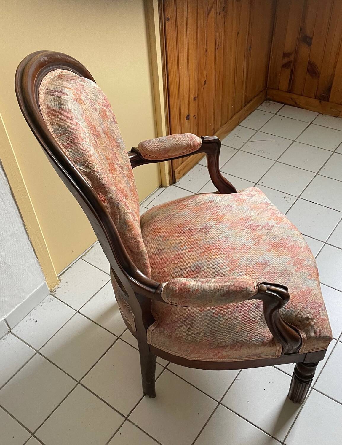 19th century bergère armchair