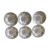 Old English earthenware plates