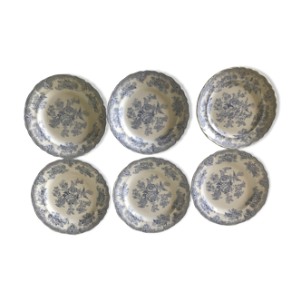 Old English earthenware plates