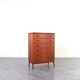 Commode danoise en teck du milieu du siècle, années 1960.