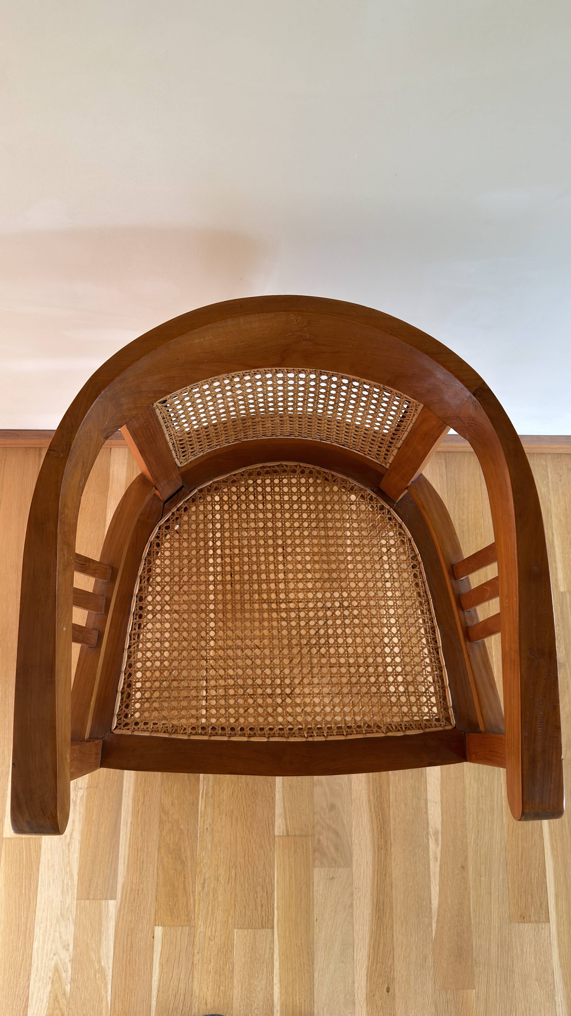 Fauteuil bois courbé