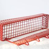 Wall shelf, vintage metal