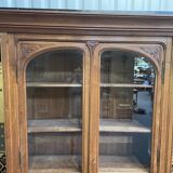 Library - Restored Art Nouveau oak display case