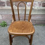Pair of chairs bistrot bentwood vintage