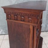 Renaissance walnut credenza