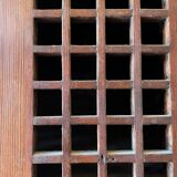 Chinese vessel cabinet 19th century in elm wood