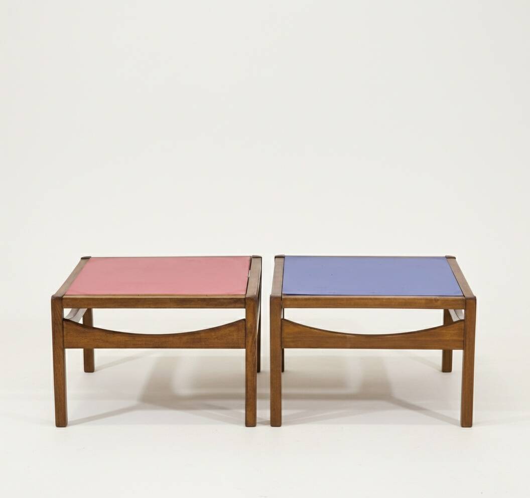 Pair of Baumann Argos model coffee tables – 1970s