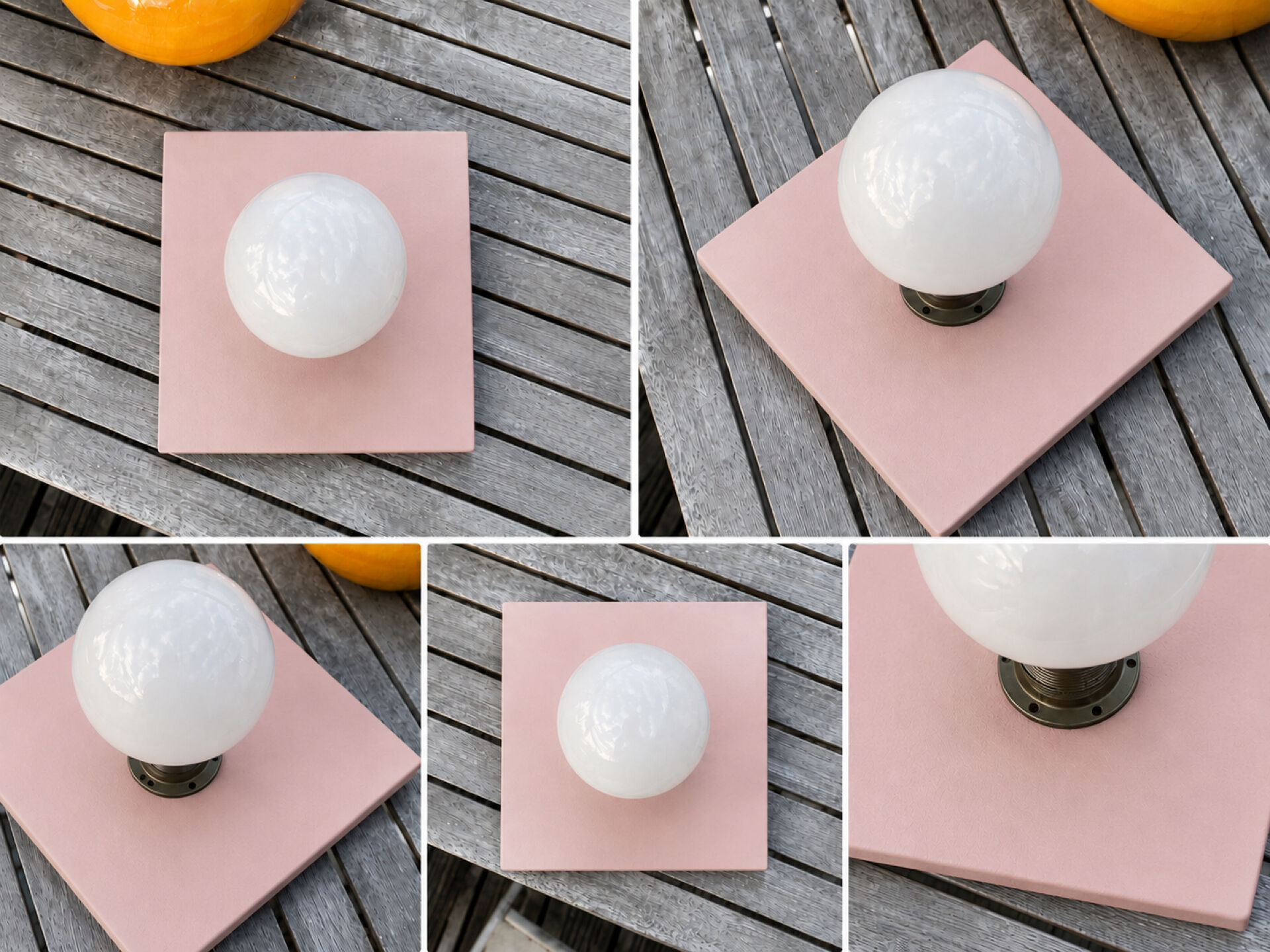 Wall light cement tile