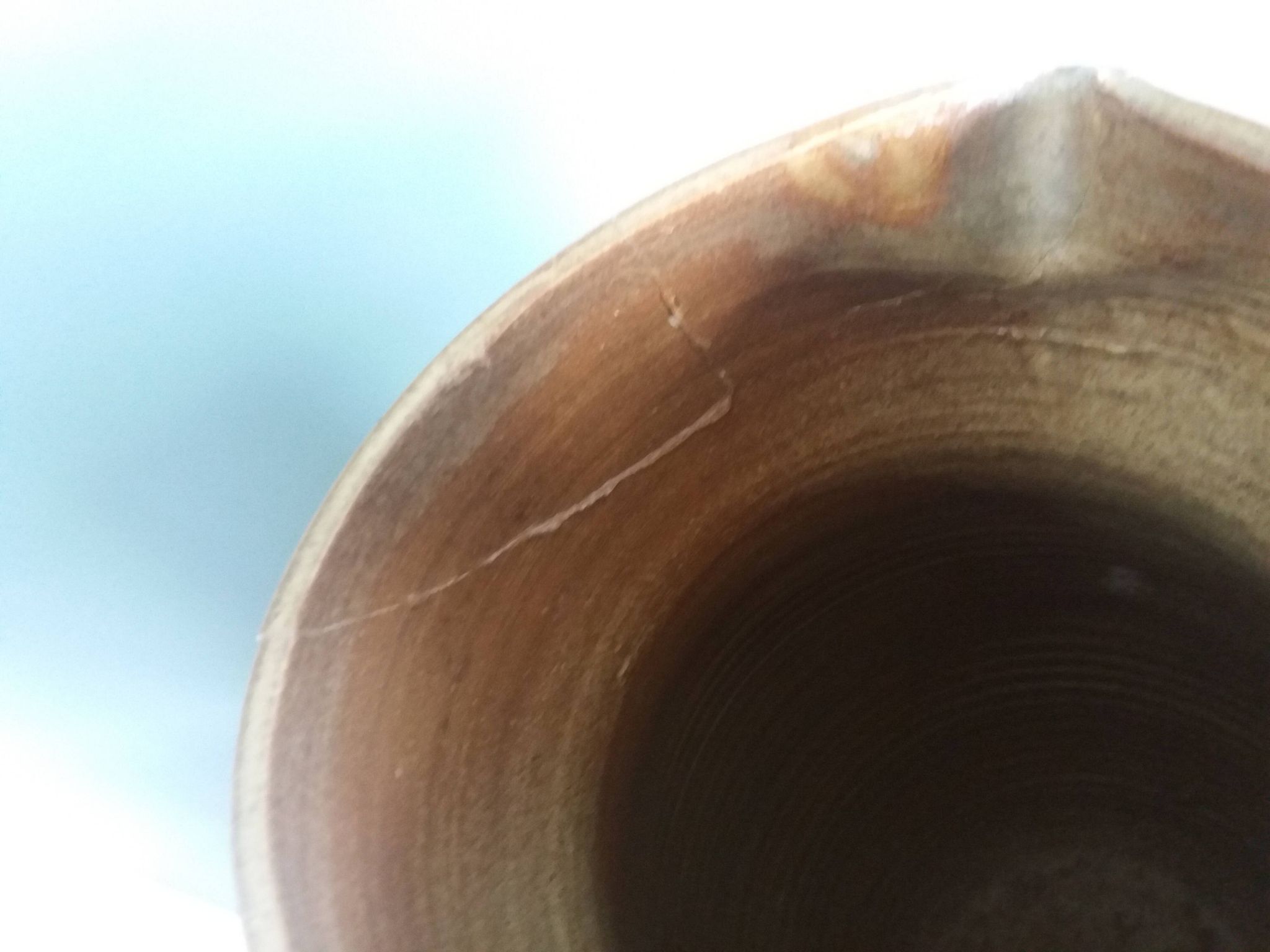 30 cm pitcher vase signed Jean-Claude Courjault Keraluc