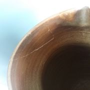 30 cm pitcher vase signed Jean-Claude Courjault Keraluc