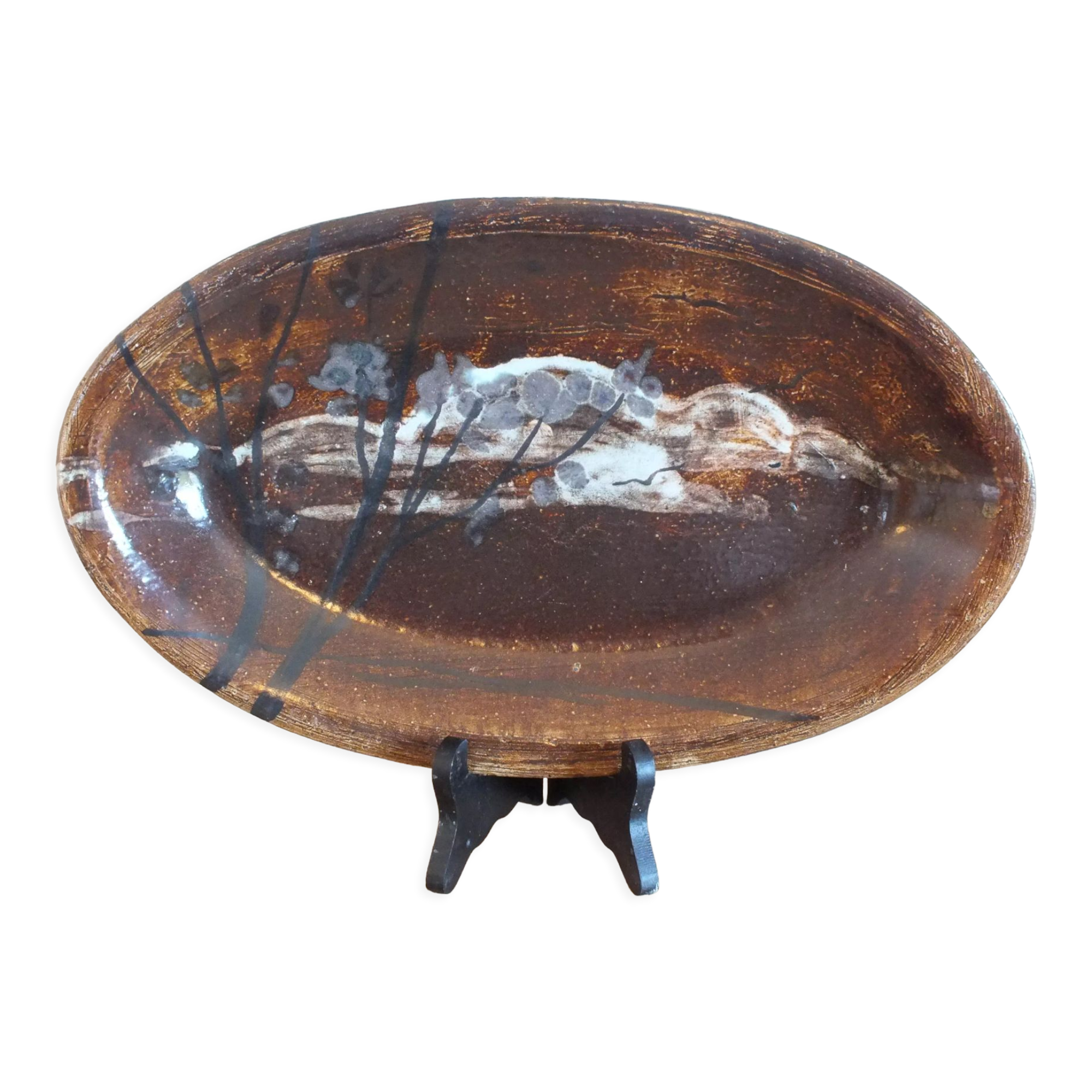 Decorative dish le trident vallauris