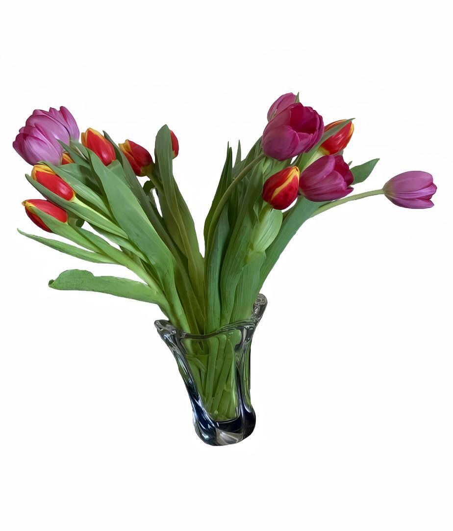 Daum Corolla vase - signature “Daum France”