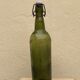Lot 4 bottles old beers and lemonades blown glass and bistro porcelain