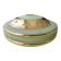 Globe pour suspension en verre granité années 30-40
