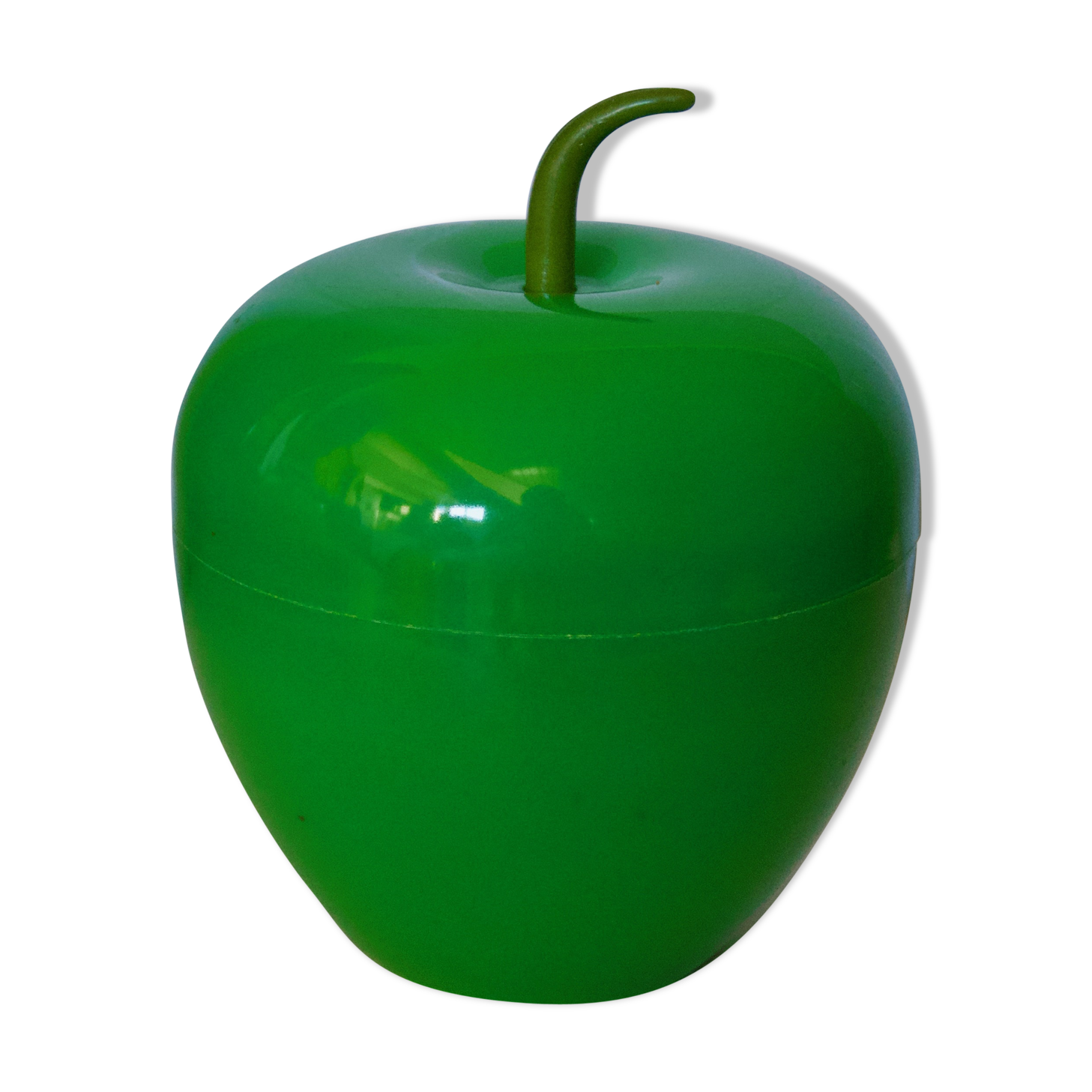 Green apple ice bucket, 70 years