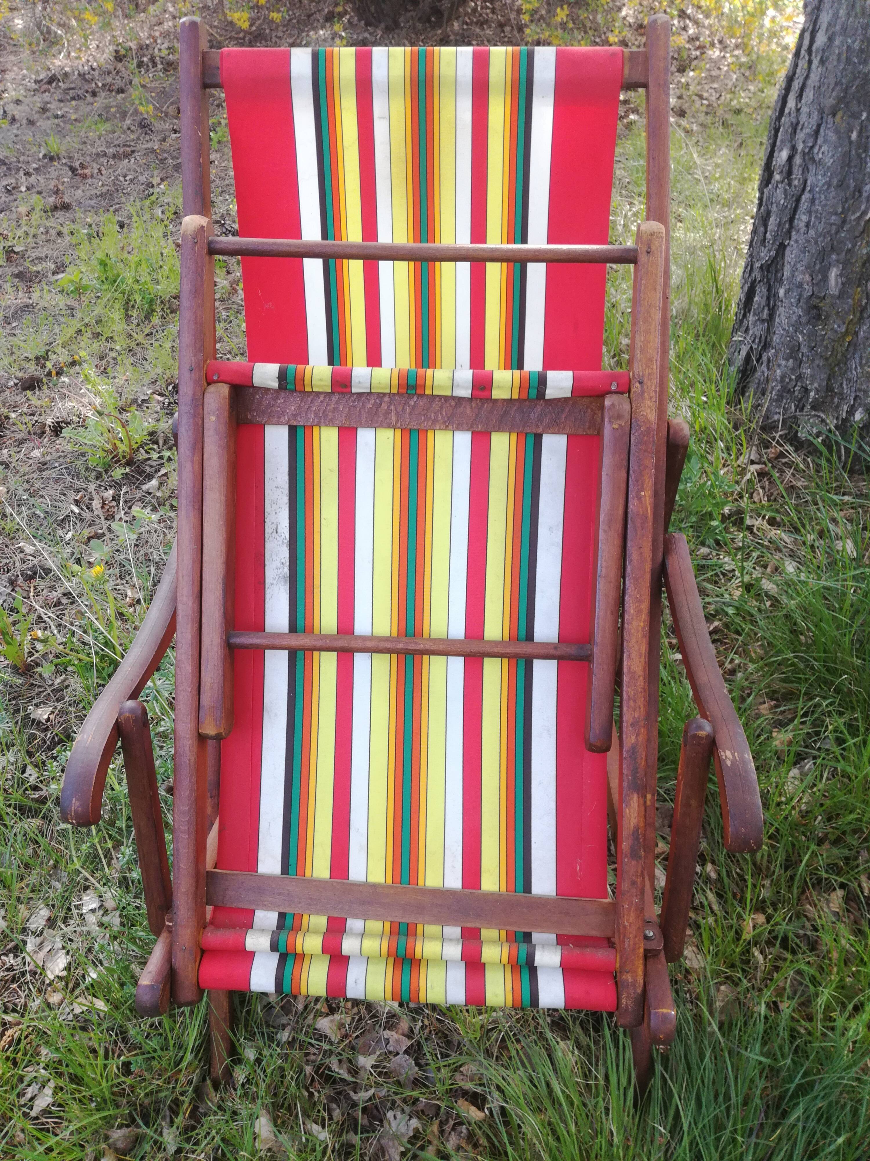 Old long chair