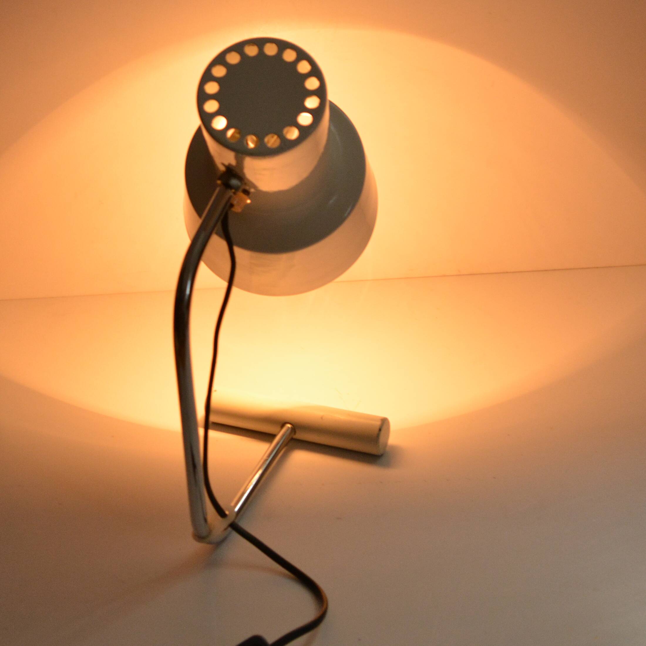Desk lamp, designed by J. Hurka, Napako, Czechoslovakia, 1960s.