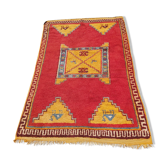 Berber wool carpet - 195x123cm
