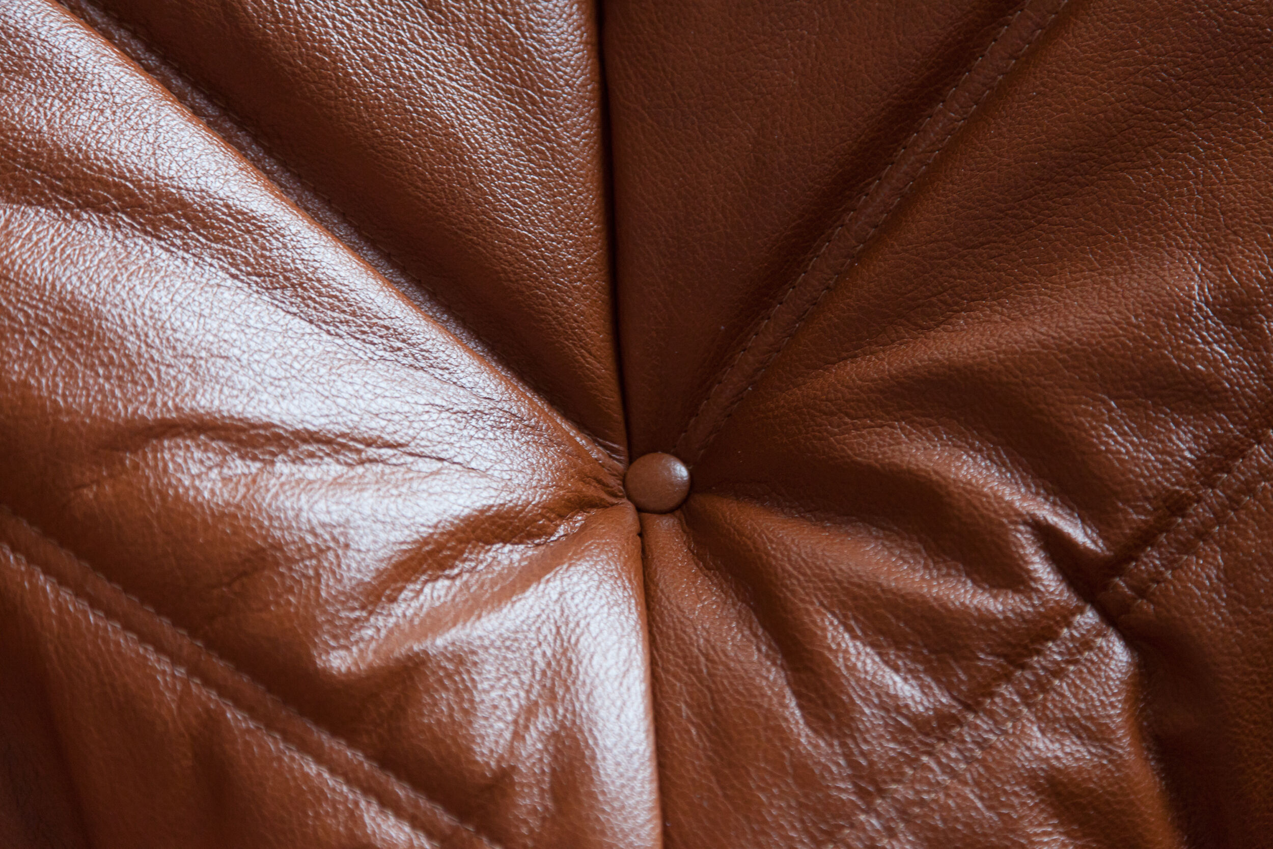 2 seater sofa and armchair Togo  designed by Michel Ducaroy 1973