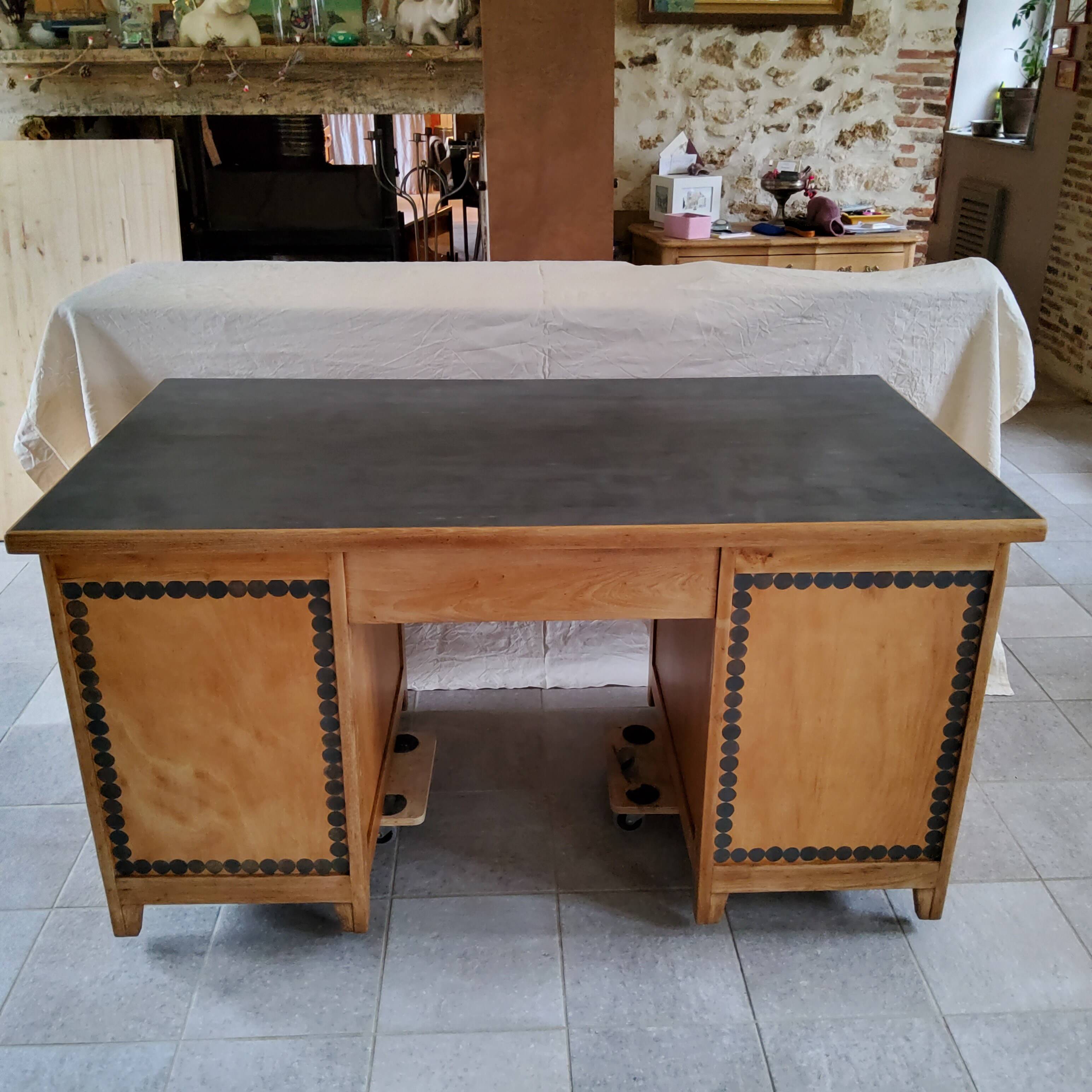 Patinated 1930s desk