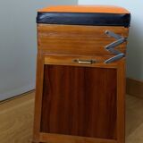Fisherman's stool storage chest