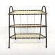 Scandinavian plastic magazine rack, Sweden, 1950