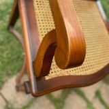 Cherry wood restoration armchair