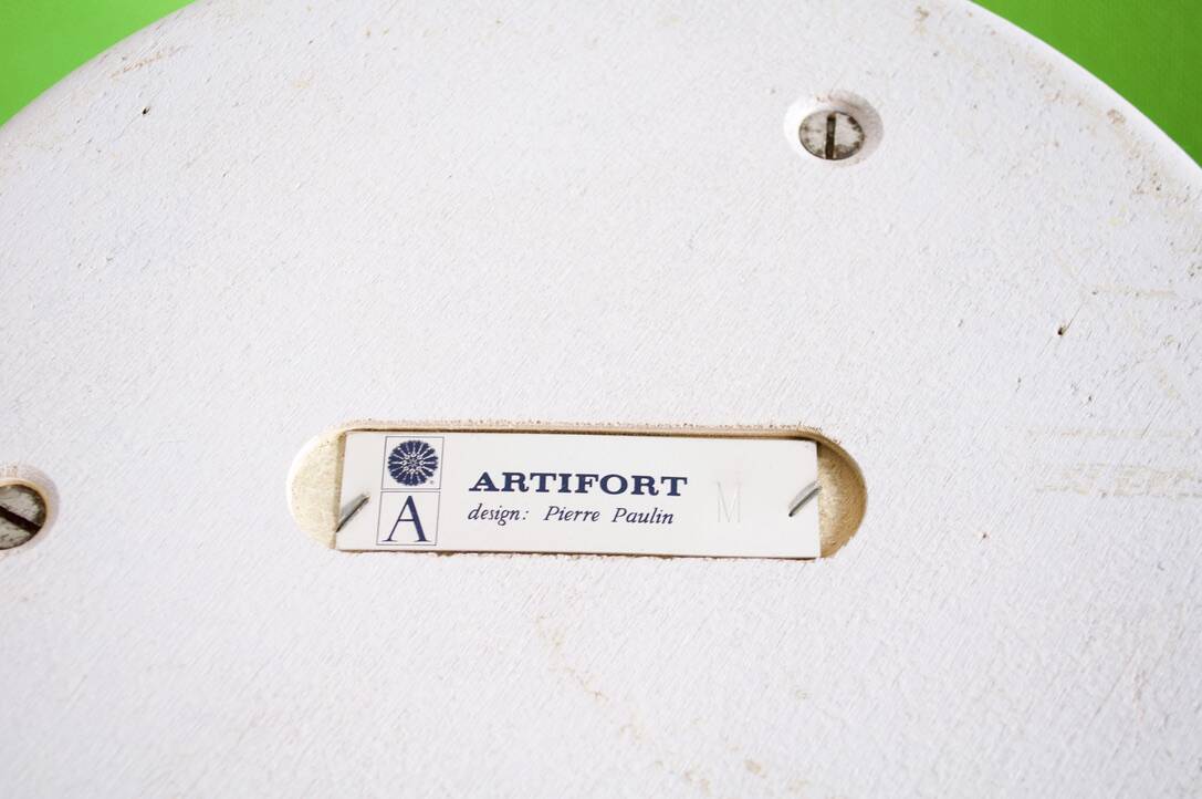 MUSHROOM ARMCHAIR AND FOOTREST F560 PIERRE PAULIN ARTIFORT PUBLISHER 1959 1ST EDITION