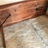 Vintage mid-century farm or estaminet dining table