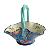 Longwy enamel basket