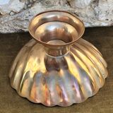 Large brass shell-shaped pocket emptier