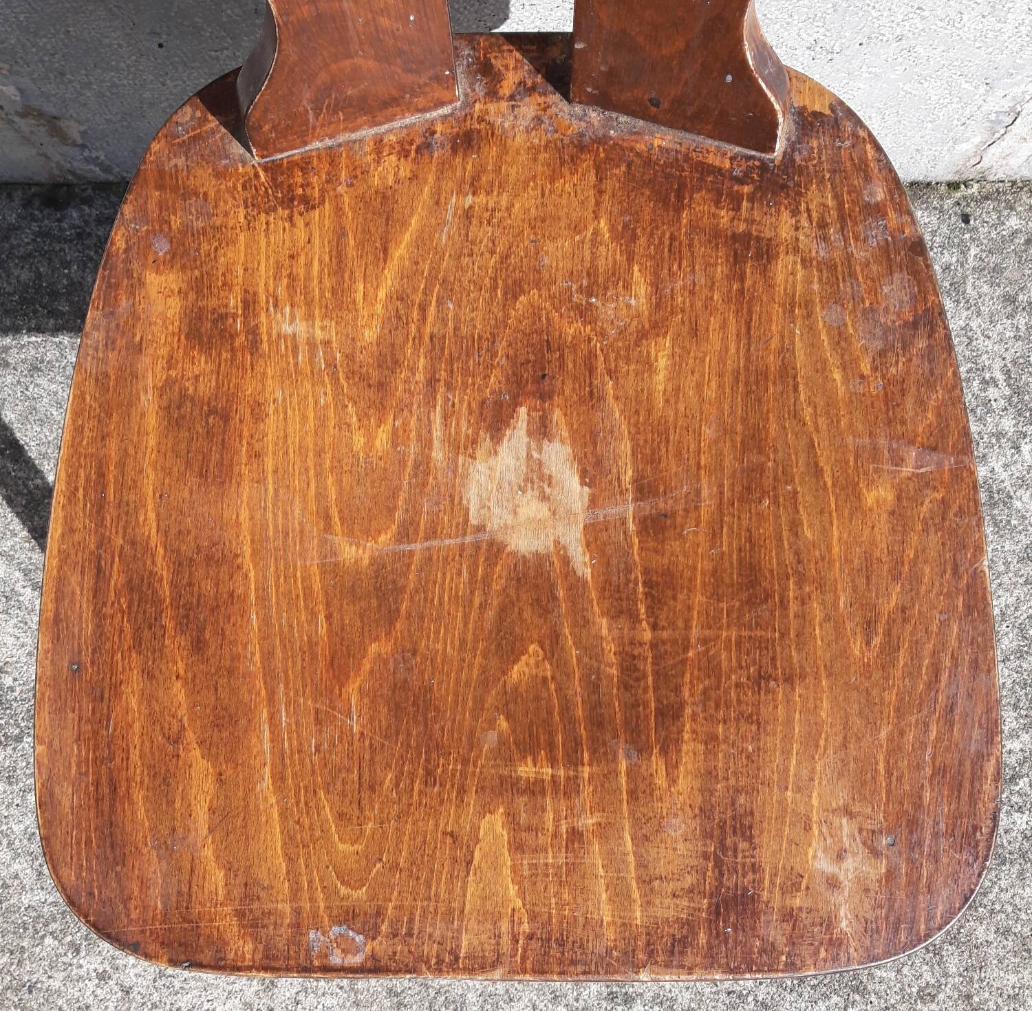 Brutalist bistro chair (1960s)