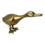 Brass animal large duck 1950s