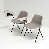 Paire de chaises Funky de Robin Day pour Tecno