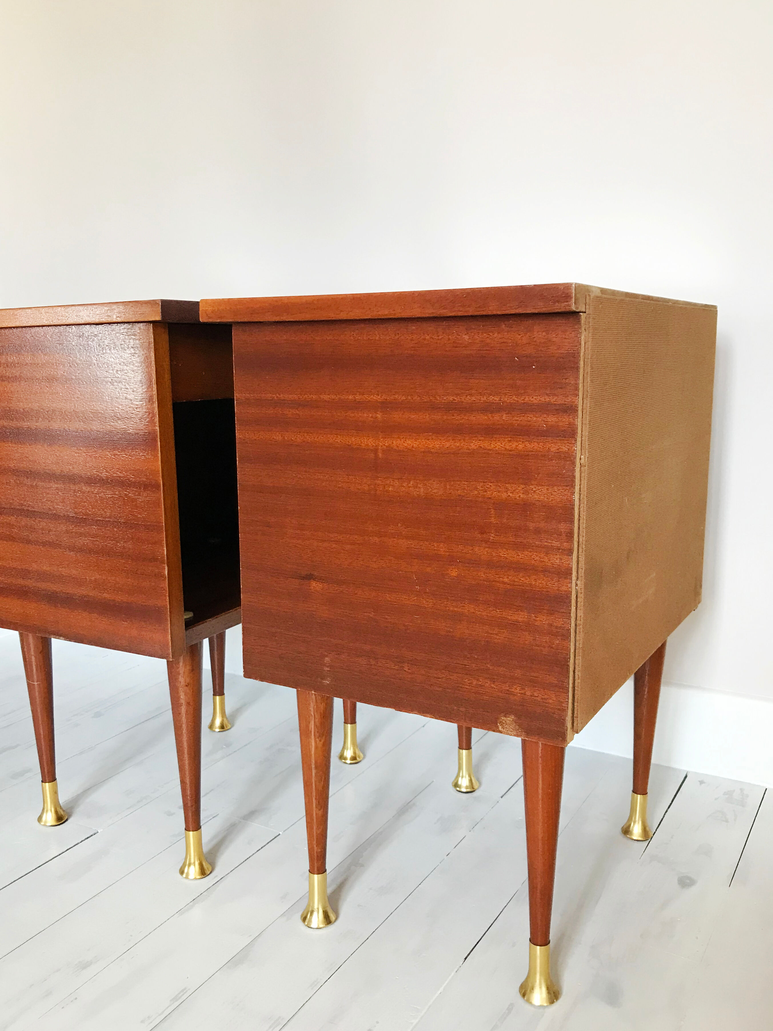 Vintage bedside tables