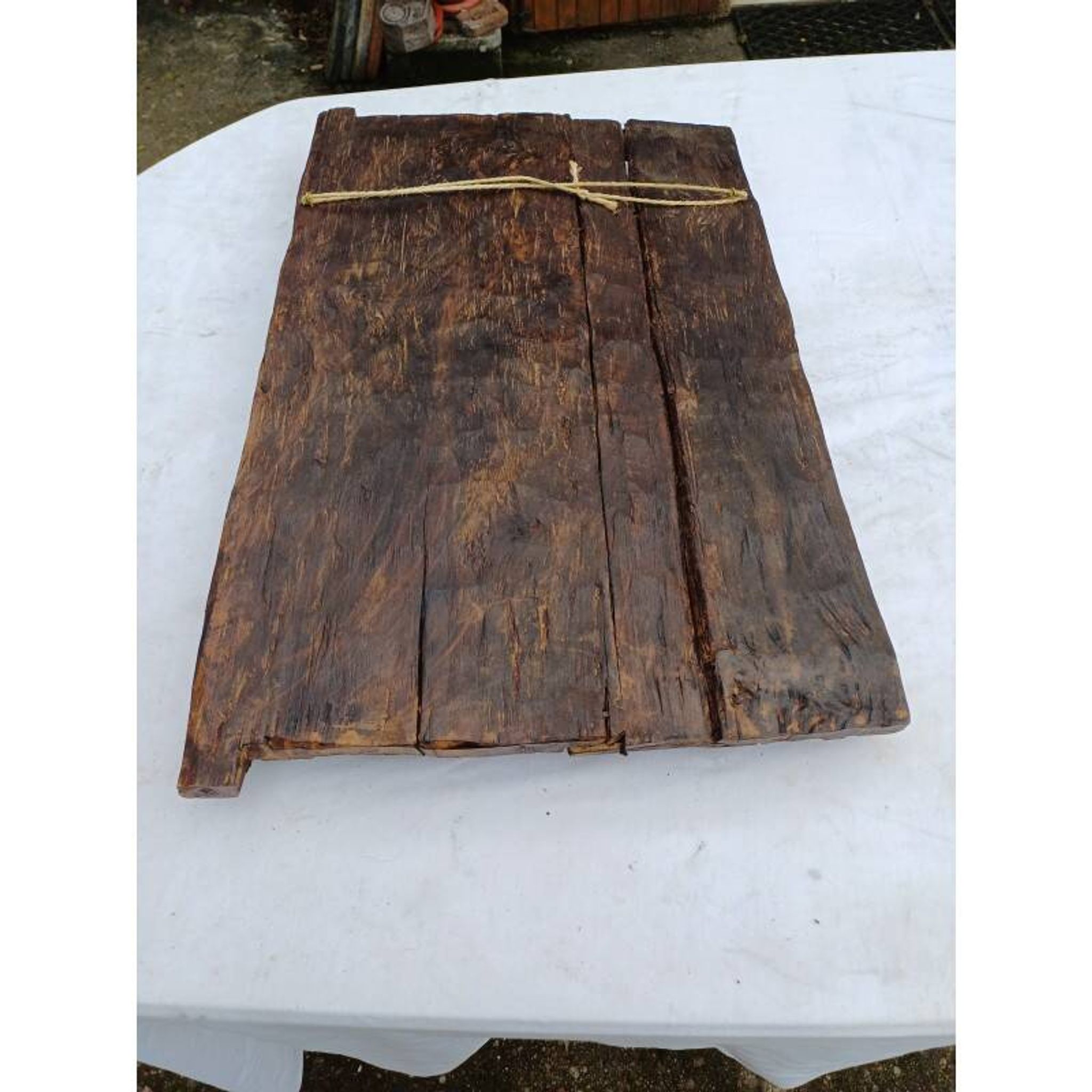 Senufo wooden African door, Ivory Coast