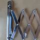 Telescopic accordion mirror