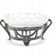 A4F Sugar Bowl in Secessionist Style with Opaline Insert