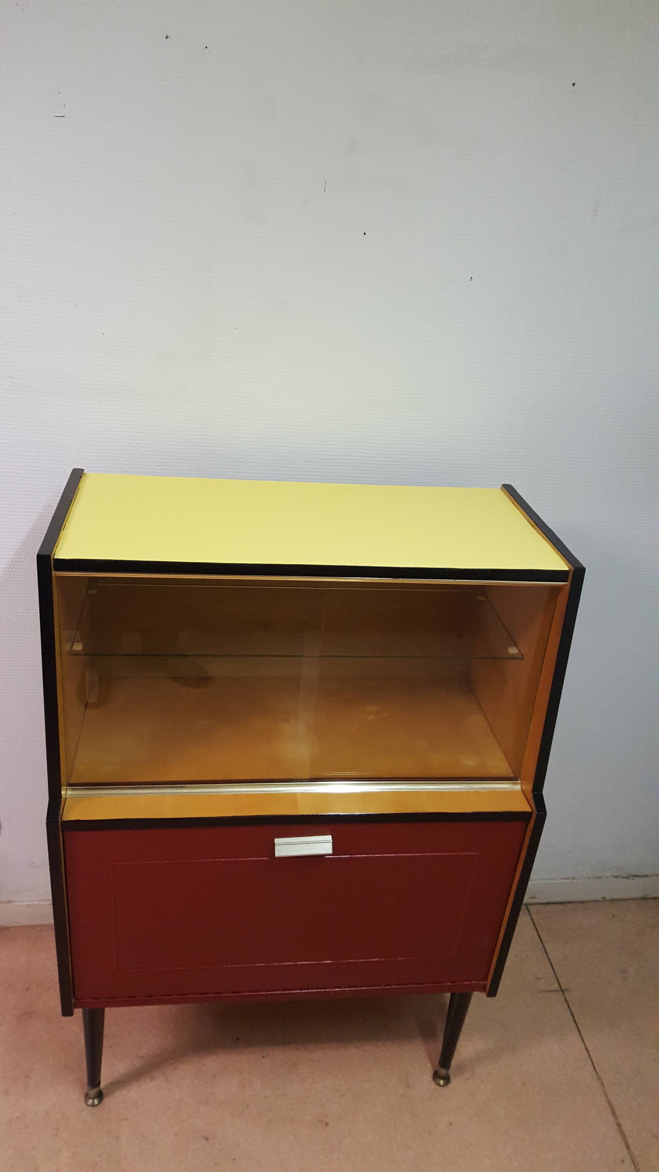 Meuble bar années 60