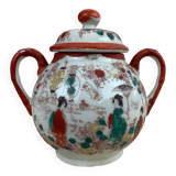 Antique Japanese sugar bowl