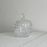 Antique glass candy box