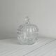 Antique glass candy box